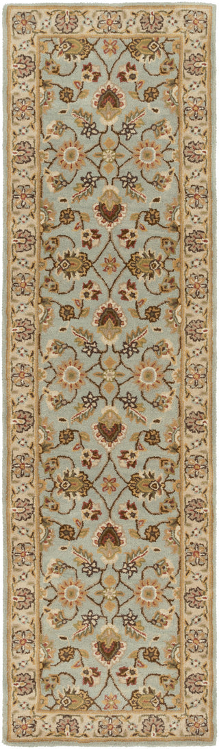 Artistic Weavers Middleton Charlotte Light Blue/Chocolate Brown Area Rug Runner