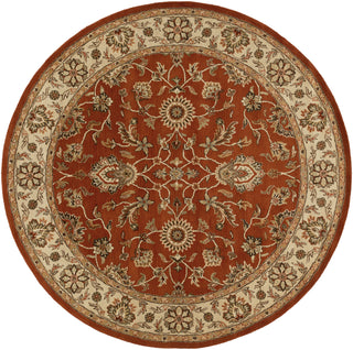 Artistic Weavers Middleton Charlotte Rust/Gold Area Rug Round