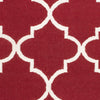Artistic Weavers York Mallory Crimson Red/Ivory Area Rug Swatch