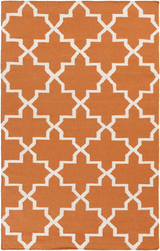 Artistic Weavers York Reagan Orange/Ivory Area Rug main image