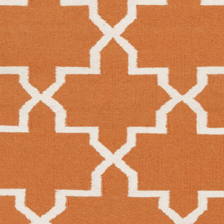 Artistic Weavers York Reagan Orange/Ivory Area Rug Swatch