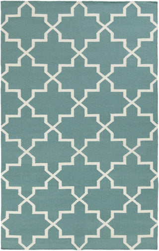 Artistic Weavers York Reagan Teal/Ivory Area Rug main image