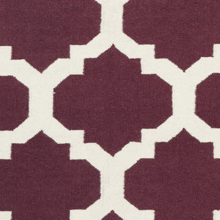 Artistic Weavers York Harlow Purple/Ivory Area Rug Swatch