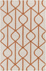 Artistic Weavers York Ellie Dark Orange/Ivory Area Rug main image