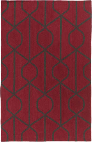 Artistic Weavers York Ellie Crimson Red/Chocolate Brown Area Rug main image