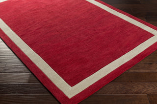 Artistic Weavers Holden Blair Crimson Red/Ivory Area Rug Corner Shot