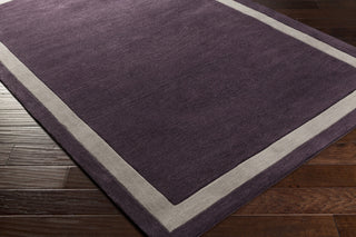 Artistic Weavers Holden Blair Plum/Light Gray Area Rug Corner Shot