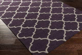 Artistic Weavers Holden Finley Plum/Ivory Area Rug Corner Shot