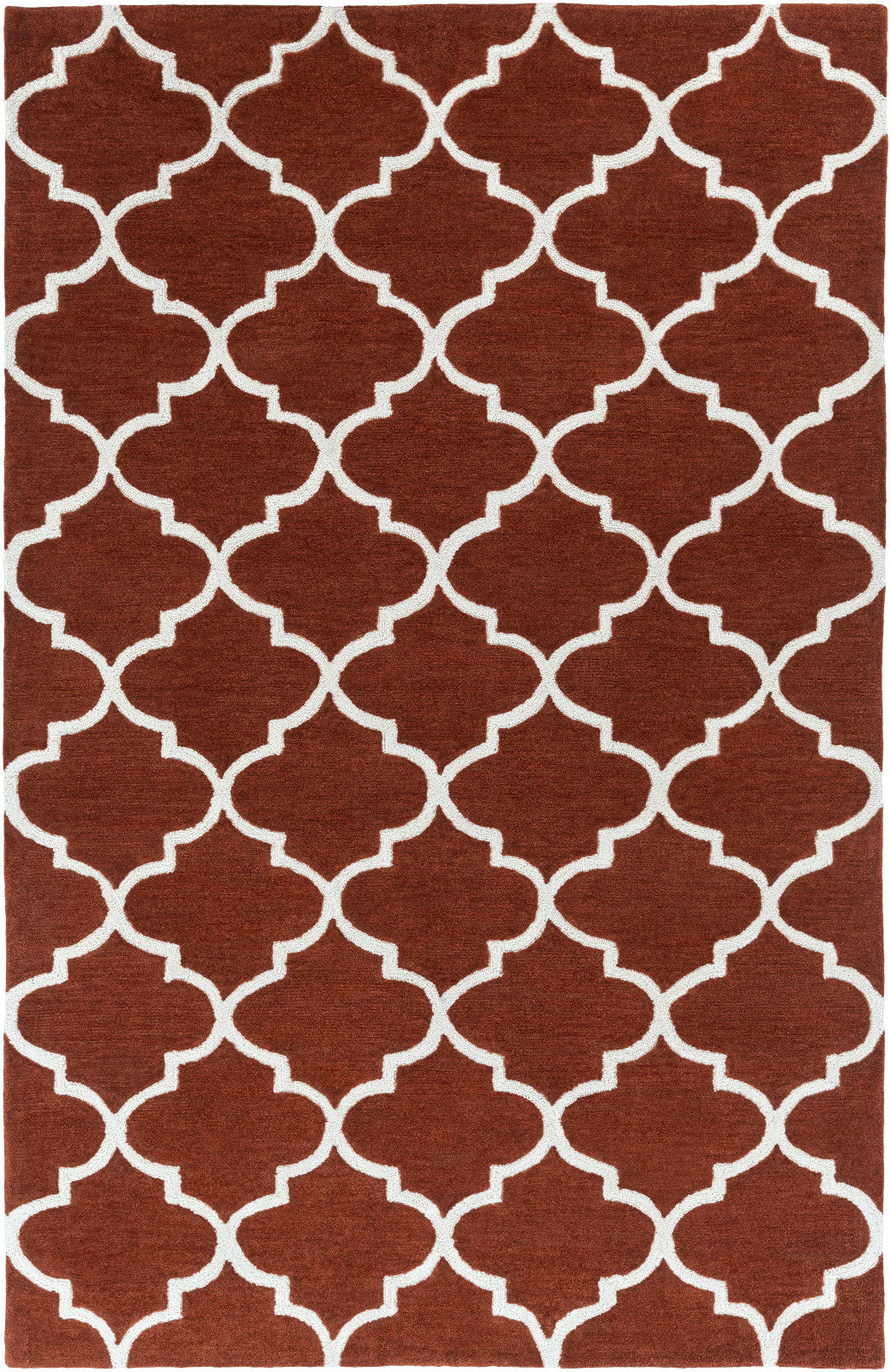 Artistic Weavers Holden Finley Rust/Ivory Area Rug main image