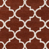 Artistic Weavers Holden Finley Rust/Ivory Area Rug Swatch