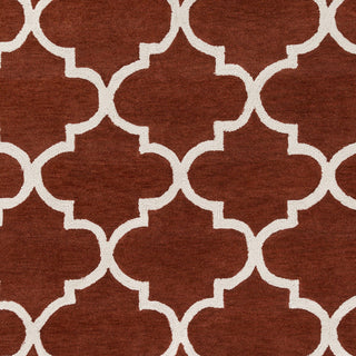 Artistic Weavers Holden Finley Rust/Ivory Area Rug Swatch