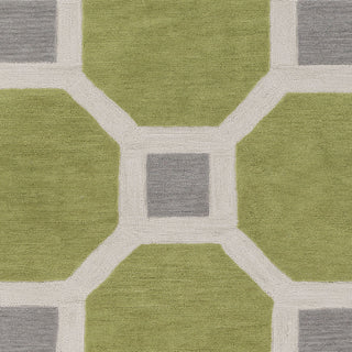 Artistic Weavers Holden Lennon Lime Green/Gray Area Rug Swatch