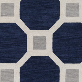 Artistic Weavers Holden Lennon Navy Blue/Gray Area Rug Swatch