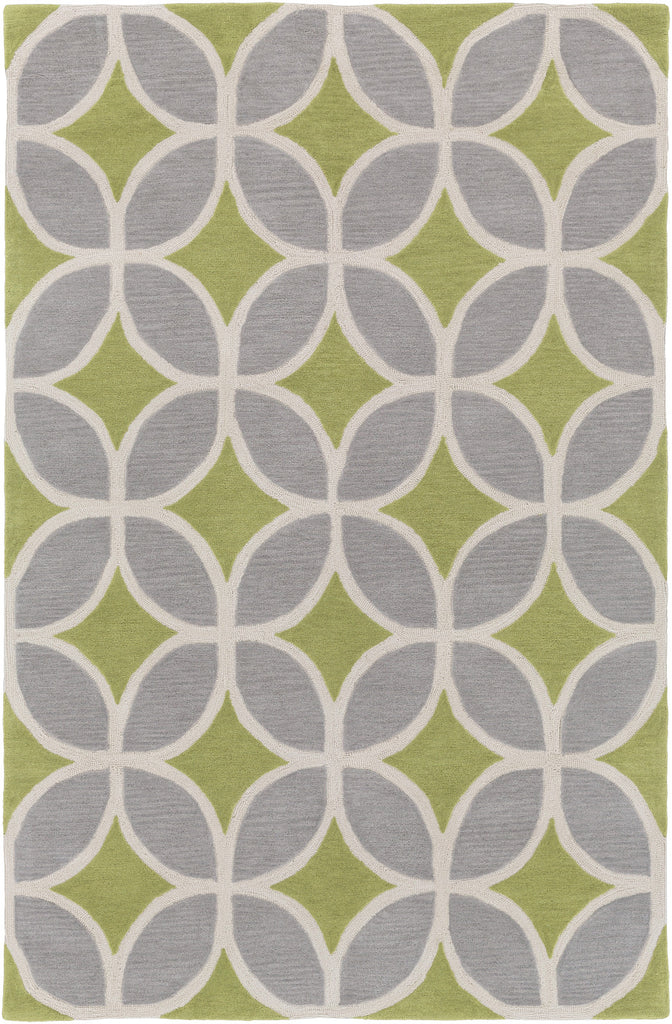 Artistic Weavers Holden Mackenzie Lime Green/Gray Area Rug main image