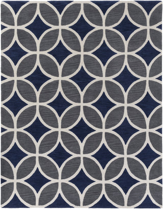 Artistic Weavers Holden Mackenzie Navy Blue/Charcoal Area Rug Main