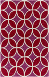 Artistic Weavers Holden Mackenzie Crimson Red/Raspberry Area Rug main image