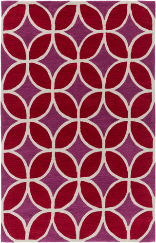 Artistic Weavers Holden Mackenzie Crimson Red/Raspberry Area Rug main image