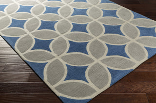 Artistic Weavers Holden Mackenzie Denim Blue/Gray Area Rug Corner Shot