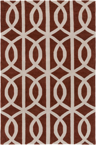 Artistic Weavers Holden Zoe Dark Orange/Ivory Area Rug main image