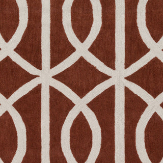 Artistic Weavers Holden Zoe Dark Orange/Ivory Area Rug Swatch