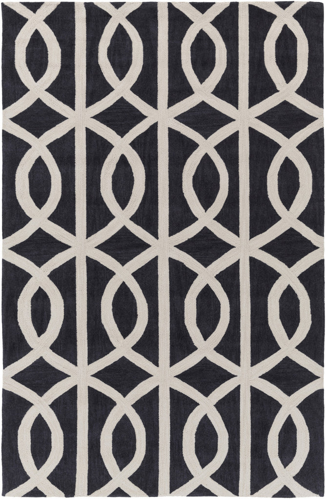 Artistic Weavers Holden Zoe Onyx Black/Ivory Area Rug main image