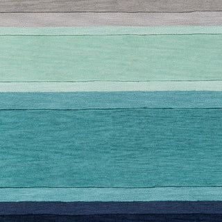 Artistic Weavers Holden Olive Turquoise/Navy Blue Area Rug Swatch