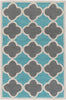 Artistic Weavers Holden Maisie Turquoise/Charcoal Area Rug main image