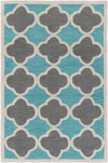 Artistic Weavers Holden Maisie Turquoise/Charcoal Area Rug main image