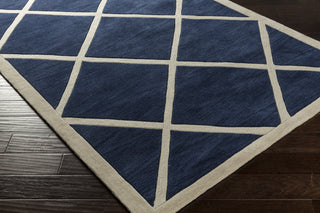 Artistic Weavers Holden Layla Navy Blue/Beige Area Rug Corner Shot