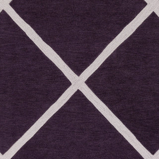 Artistic Weavers Holden Layla Plum/Light Gray Area Rug Swatch