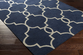 Artistic Weavers Holden Mattie Navy Blue/Ivory Area Rug Corner Shot