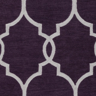 Artistic Weavers Holden Mattie Plum/Light Gray Area Rug Swatch