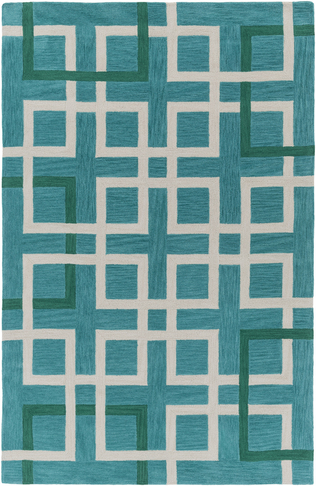 Artistic Weavers Holden Mila Turquoise/Kelly Green Area Rug main image