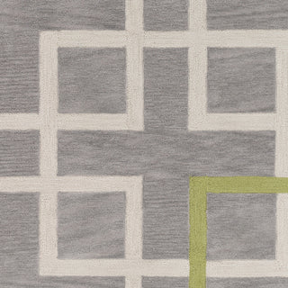 Artistic Weavers Holden Mila Light Gray/Lime Green Area Rug Swatch