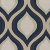 Artistic Weavers Holden Lucy Navy Blue/Charcoal Area Rug Swatch