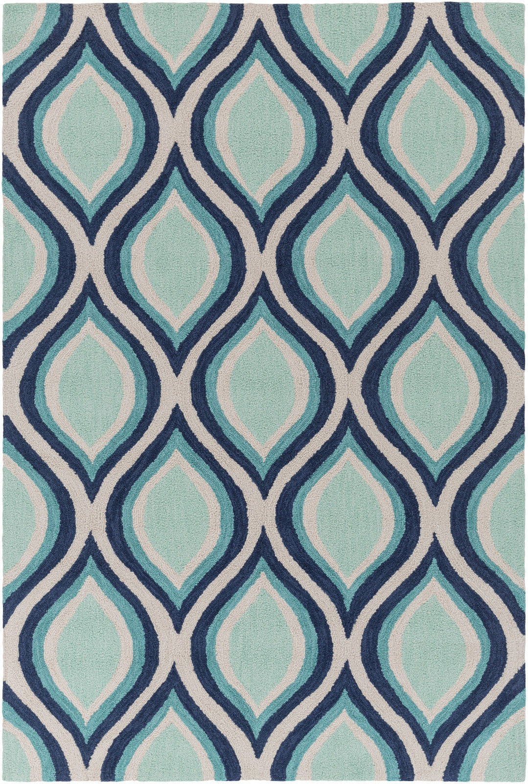 Artistic Weavers Holden Lucy Navy Blue/Turquoise Area Rug main image