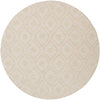 Artistic Weavers Central Park Zara Beige Area Rug Round