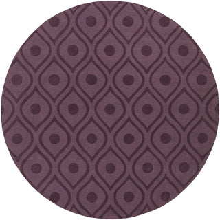 Artistic Weavers Central Park Zara Plum Area Rug Round