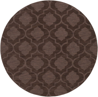 Artistic Weavers Central Park Kate Chocolate Brown Area Rug Round