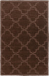 Artistic Weavers Central Park Abbey Chocolate Brown Area Rug main image
