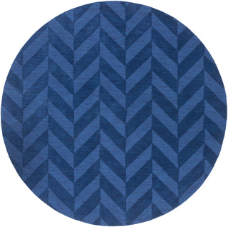 Artistic Weavers Central Park Carrie Royal Blue Area Rug Round