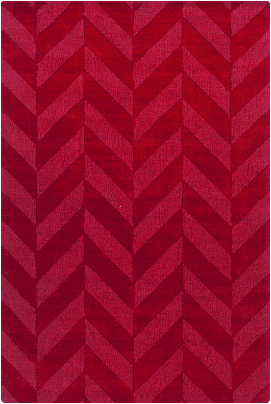Artistic Weavers Central Park Carrie Crimson Red Area Rug main image