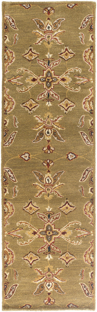 Artistic Weavers Middleton Grace Olive Green/Burgundy Area Rug Runner