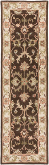 Artistic Weavers Oxford Aria Chocolate Brown/Olive Green Area Rug Runner