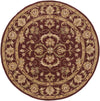 Artistic Weavers Oxford Aria Olive Green/Gold Area Rug Round