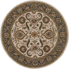 Artistic Weavers Middleton Georgia Ivory/Charcoal Area Rug Round