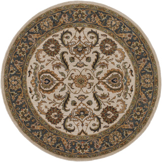 Artistic Weavers Middleton Georgia Ivory/Charcoal Area Rug Round