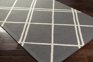Artistic Weavers Impression Casey Charcoal/Ivory Area Rug Corner Shot