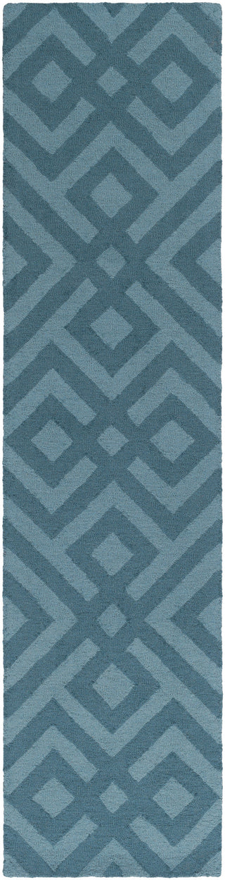 Artistic Weavers Impression Poppy Teal Area Rug Runner