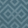 Artistic Weavers Impression Poppy Teal Area Rug Swatch